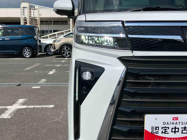 タントカスタムＲＳターボ　バックカメラ　アダプティブドライビングビーム　ＬＥＤヘッドライト＆ＬＥＤフォグランプ　オートライト　両側電動スライド　ホールドモード付電動パーキングブレーキ　アルミホイール　コーナーセンサー（千葉県）の中古車