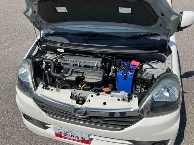 ミライースＸ　ＳＡＣＤチューナー　１４インチアルミホイール　電動格納ドアミラー　プライバシーガラス　リヤシートヘッドレスト　キーレスエントリー　セキュリティアラーム　横滑り防止装置　衝突被害軽減ブレーキ（千葉県）の中古車