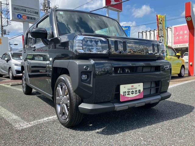 タフトＧターボ　ダーククロムベンチャーターボ／オートエアコン／左右シートヒーター／電動パーキングブレーキ／運転席上下アジャスター／バックカメラ／アルミホイール／ラバーマット／キーフリーシステム／ＬＥＤヘッドライト（千葉県）の中古車