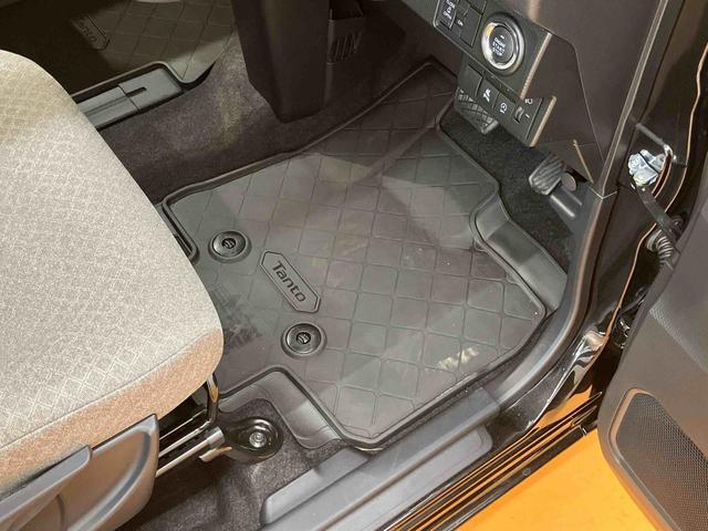 タントＸバックカメラ　左側電動スライドドア　シートヒーター　電動パーキングブレーキ　ＬＥＤヘッドライト　オートライト　オートエアコン　上下２段調節式デッキボード　コーナーセンサー　衝突被害軽減ブレーキ（千葉県）の中古車