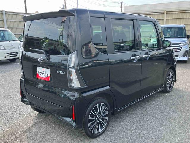 タントカスタムＲＳターボエンジン　１５インチアルミ　バックカメラ　両側電動スライドドア　シートヒーター　電動駐車ブレーキ　ＬＥＤライト＆フォグ　上下２段調節式デッキボード　コーナーセンサー　衝突被害軽減ブレーキ（千葉県）の中古車