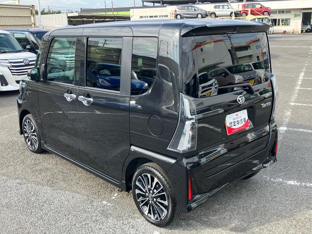 タントカスタムＲＳターボエンジン　１５インチアルミ　バックカメラ　両側電動スライドドア　シートヒーター　電動駐車ブレーキ　ＬＥＤライト＆フォグ　上下２段調節式デッキボード　コーナーセンサー　衝突被害軽減ブレーキ（千葉県）の中古車