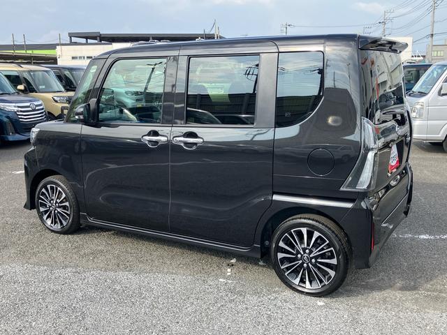 タントカスタムＲＳターボエンジン　１５インチアルミ　バックカメラ　両側電動スライドドア　シートヒーター　電動駐車ブレーキ　ＬＥＤライト＆フォグ　上下２段調節式デッキボード　コーナーセンサー　衝突被害軽減ブレーキ（千葉県）の中古車