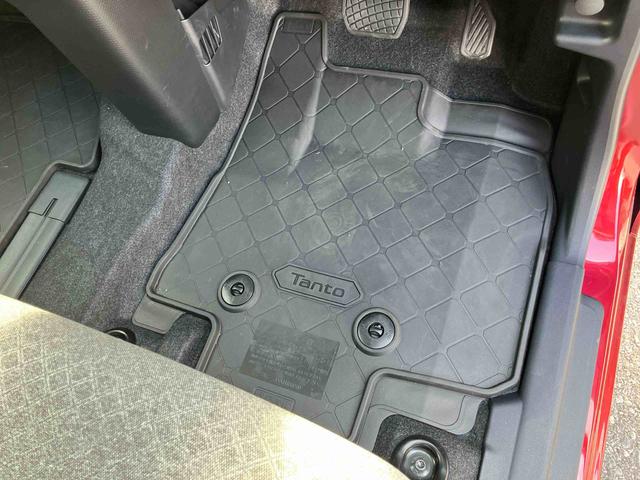 タントＸバックカメラ　左側電動スライドドア　シートヒーター　電動パーキングブレーキ　ＬＥＤヘッドライト　オートライト　オートエアコン　上下２段調節式デッキボード　コーナーセンサー　衝突被害軽減ブレーキ（千葉県）の中古車