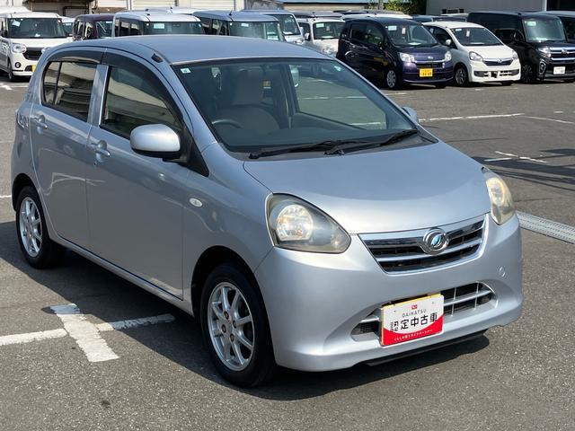 ミライースＸ　メモリアルエディションナビ／ＣＤ／ＴＶ　１４インチアルミホイール　フロントメッキグリル　電動格納ドアミラー　キーレスエントリー　プライバシーガラス　リヤシートヘッドレスト　アイドリングストップ（千葉県）の中古車