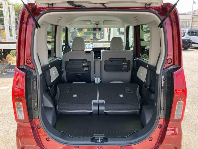 タントＸバックカメラ　左側電動スライドドア　シートヒーター　電動パーキングブレーキ　ＬＥＤヘッドライト　オートライト　オートエアコン　上下２段調節式デッキボード　コーナーセンサー　衝突被害軽減ブレーキ（千葉県）の中古車