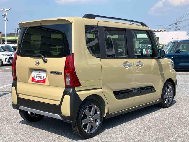 タントファンクロスターボルーフレール　１５インチアルミ　バックカメラ　両側電動スライドドア　シートヒーター　電動駐車ブレーキ　ＬＥＤライト＆フォグ　上下２段調節式デッキボード　コーナーセンサー　衝突被害軽減ブレーキ（千葉県）の中古車