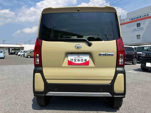 タントファンクロスターボルーフレール　１５インチアルミ　バックカメラ　両側電動スライドドア　シートヒーター　電動駐車ブレーキ　ＬＥＤライト＆フォグ　上下２段調節式デッキボード　コーナーセンサー　衝突被害軽減ブレーキ（千葉県）の中古車