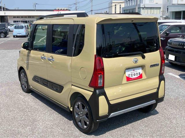 タントファンクロスターボルーフレール　１５インチアルミ　バックカメラ　両側電動スライドドア　シートヒーター　電動駐車ブレーキ　ＬＥＤライト＆フォグ　上下２段調節式デッキボード　コーナーセンサー　衝突被害軽減ブレーキ（千葉県）の中古車