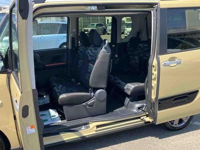 タントファンクロスターボターボエンジン　ルーフレール　１５インチアルミ　バックカメラ　両側パワスラ　シートヒーター　電動駐車ブレーキ　ＬＥＤライト＆フォグ　上下２段調節式デッキボード　コーナーセンサー　衝突被害軽減ブレーキ（千葉県）の中古車