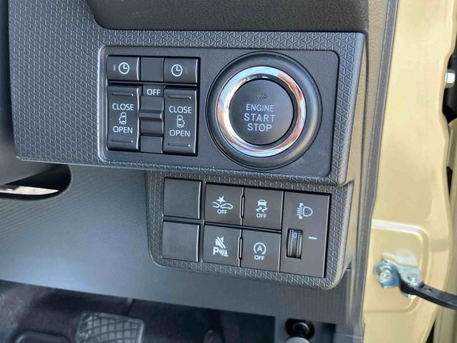 タントファンクロスターボターボエンジン　ルーフレール　１５インチアルミ　バックカメラ　両側パワスラ　シートヒーター　電動駐車ブレーキ　ＬＥＤライト＆フォグ　上下２段調節式デッキボード　コーナーセンサー　衝突被害軽減ブレーキ（千葉県）の中古車