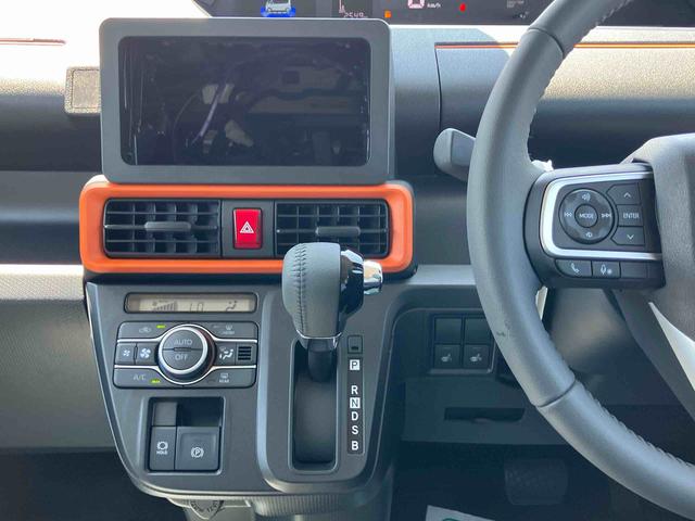 タントファンクロスターボターボエンジン　ルーフレール　１５インチアルミ　バックカメラ　両側パワスラ　シートヒーター　電動駐車ブレーキ　ＬＥＤライト＆フォグ　上下２段調節式デッキボード　コーナーセンサー　衝突被害軽減ブレーキ（千葉県）の中古車