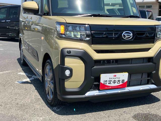 タントファンクロスターボ　ナビナビ／ＢＴ／ＴＶ／ＤＩＳＣ／バックカメラ／ステアリングスイッチ　ルーフレール　１５インチアルミ　両側パワスラ　シートヒーター　ＬＥＤヘッド＆フォグ　上下２段調節式デッキボード　衝突被害軽減ブレーキ（千葉県）の中古車