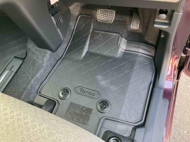 タントＸバックカメラ　左側電動スライドドア　シートヒーター　電動パーキングブレーキ　ＬＥＤヘッドライト　オートライト　オートエアコン　上下２段調節式デッキボード　コーナーセンサー　衝突被害軽減ブレーキ（千葉県）の中古車