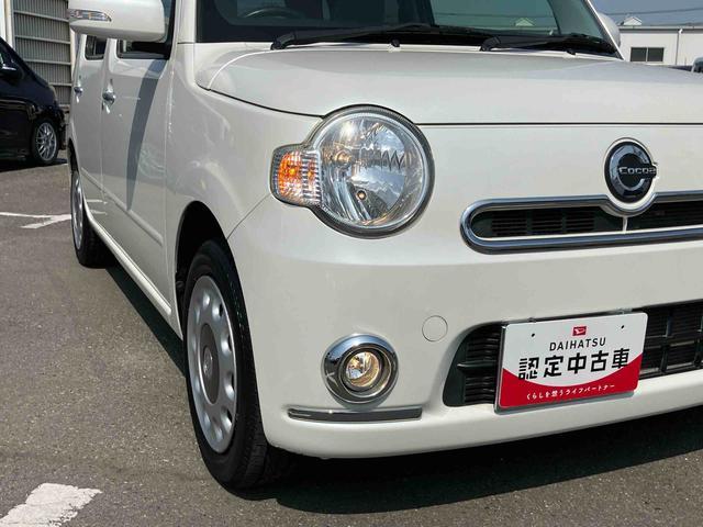 ミラココアココアプラスＸナビ／ＢＴ／ＴＶ／ＣＤ／ＤＶＤ　ＥＴＣ　ルーフレール　フォグランプ　ドアミラーウインカー　クリアテールランプ　キーフリーシステム　オートエアコン　照明付きバニディミラー　アイドリングストップ（千葉県）の中古車