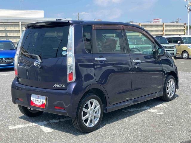 ムーヴカスタム　Ｇナビ／ＢＴ／ＴＶ／ＣＤ／ＤＶＤ／バックカメラ　ＥＴＣ　ＨＩＤヘッドライト　ハロゲンフォグランプ　１４インチアルミ　プッシュボタンスターター　オートエアコン　照明付きバニディミラー　アイドリングストップ（千葉県）の中古車
