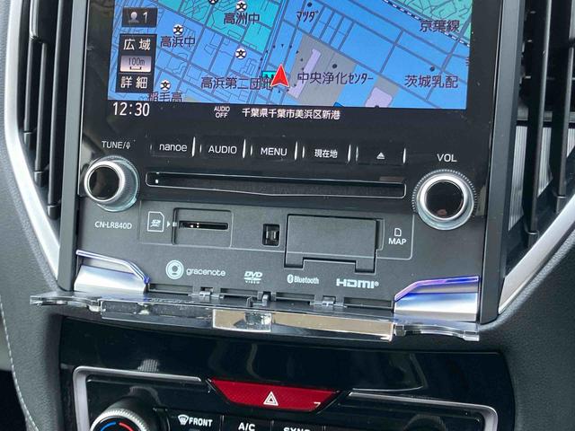 フォレスターアドバンスナビ／ＢＴ／ＴＶ／ＤＩＳＣ／バックカメラ／ステアスイッチ　前／左横カメラ　ドラレコ　ＥＴＣ　ＬＥＤヘッド＆フォグ　１８インチアルミ　電子ルームミラー　電動バックドア　ダウンヒルアシスト　クルコン（千葉県）の中古車