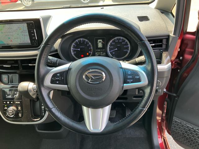 ムーヴカスタム　ＲＳ　ハイパーリミテッドＳＡIIIターボ　ナビ・ＴＶ・ＤＶＤ・ＢＴ・ＵＳＢ　全周囲カメラ　スマアシ　トップシェイドガラス　ＬＥＤヘッドライト　ＬＥＤフォグランプ　運転席シートヒーター　キーフリーシステム　オートエアコン　アルミホイール（千葉県）の中古車