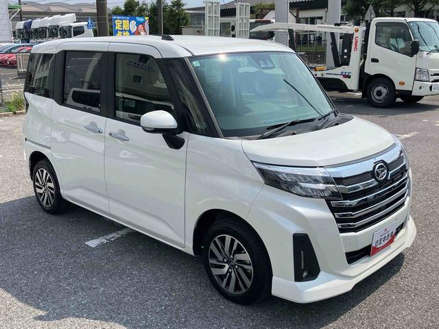 トールカスタムＧ９型ＤＰオーディオ／ＢＴ／ＴＶ／Ｂカメラ／ステアリングスイッチ　ＬＥＤヘッド＆フォグランプ　自動追従クルコン　１４インチアルミ　両側パワスラ　電動駐車ブレーキ　コーナーセンサー　衝突被害軽減ブレーキ（千葉県）の中古車
