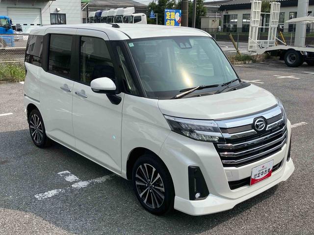 トールカスタムＧ　ターボ（次スマ・ＵＧＰ）／　バックカメラ（アップグレードパック）　アダプティブクルコン　両側電動スライドドア　ＬＥＤヘッドライト＆フォグランプ　電動Ｐブレーキ　１５インチアルミホイール　コーナーセンサー（千葉県）の中古車
