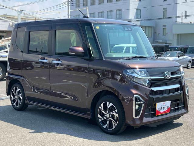 タントウェルカムシートリフトカスタムＲＳ助手席ウェルカムシート　ターボ　ナビ・ＴＶ・ＤＶＤ・ＢＴ・ＵＳＢ　Ｂカメラ　ドラレコ　スマアシ　アダプティブドライビングビーム　ＬＥＤヘッドライト　オートライト　両側Ｐスライド　シートヒーター　アルミ（千葉県）の中古車