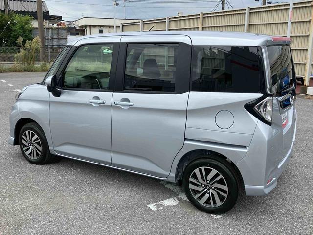 トールカスタムＧ９型ＤＰオーディオ／ＢＴ／ＴＶ／Ｂカメラ／ステアリングスイッチ　ＬＥＤヘッド＆フォグランプ　自動追従クルコン　１４インチアルミ　両側パワスラ　電動駐車ブレーキ　コーナーセンサー　衝突被害軽減ブレーキ（千葉県）の中古車