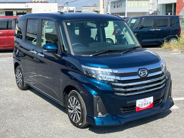トールカスタムＧ９型ＤＰオーディオ／ＢＴ／ＴＶ／Ｂカメラ／ステアリングスイッチ　ＬＥＤヘッド＆フォグランプ　自動追従クルコン　１４インチアルミ　両側パワスラ　電動駐車ブレーキ　コーナーセンサー　衝突被害軽減ブレーキ（千葉県）の中古車