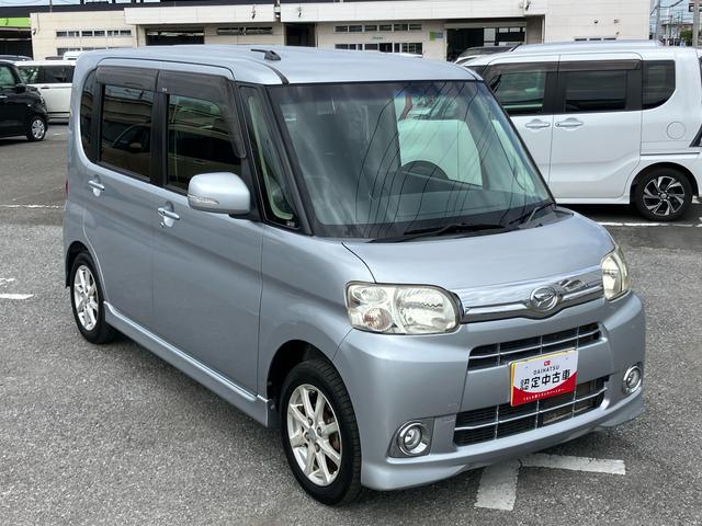 タントＧナビ／ＢＴ／ＴＶ／ＤＩＳＣ／バックカメラ　左側パワスラ　１４インチアルミ　フォグランプ　フロントメッキガーニッシュ　サイド＆リヤエアロ　スマートキー　オーバーヘッドコンソール　アイドリングストップ（千葉県）の中古車