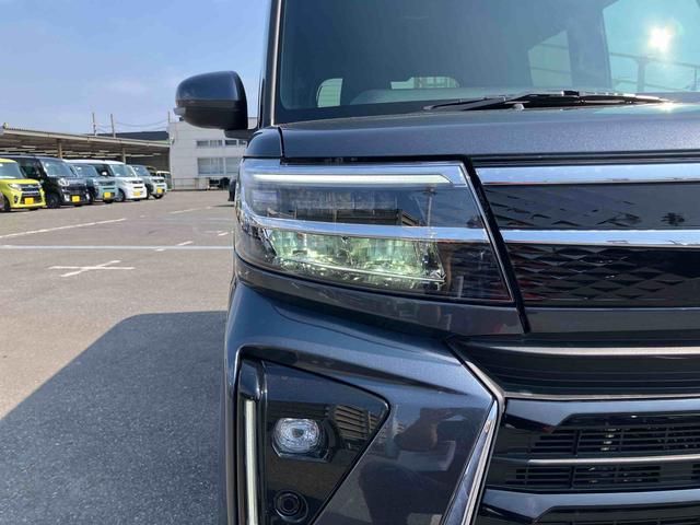 タントカスタムＲＳターボエンジン　１５インチアルミ　バックカメラ　両側電動スライドドア　シートヒーター　電動駐車ブレーキ　ＬＥＤライト＆フォグ　上下２段調節式デッキボード　コーナーセンサー　衝突被害軽減ブレーキ（千葉県）の中古車