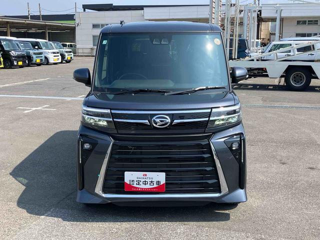 タントカスタムＲＳターボエンジン　１５インチアルミ　バックカメラ　両側電動スライドドア　シートヒーター　電動駐車ブレーキ　ＬＥＤライト＆フォグ　上下２段調節式デッキボード　コーナーセンサー　衝突被害軽減ブレーキ（千葉県）の中古車