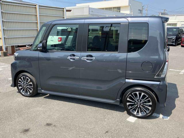 タントカスタムＲＳターボエンジン　１５インチアルミ　バックカメラ　両側電動スライドドア　シートヒーター　電動駐車ブレーキ　ＬＥＤライト＆フォグ　上下２段調節式デッキボード　コーナーセンサー　衝突被害軽減ブレーキ（千葉県）の中古車