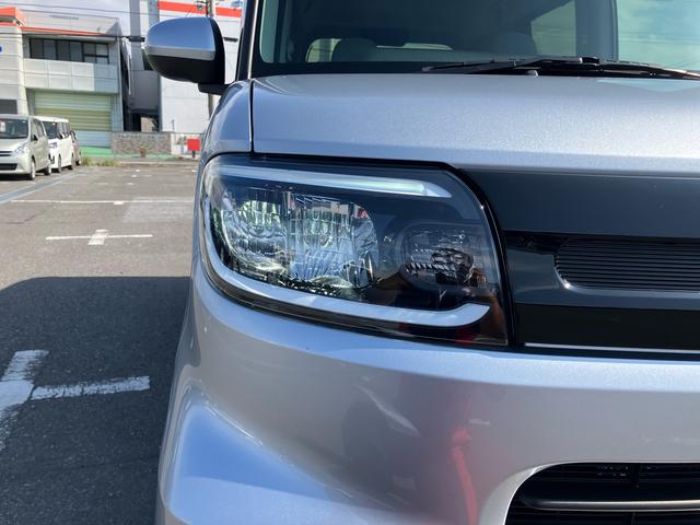 タントＸバックカメラ　左側電動スライドドア　シートヒーター　電動パーキングブレーキ　ＬＥＤヘッドライト　オートライト　オートエアコン　上下２段調節式デッキボード　コーナーセンサー　衝突被害軽減ブレーキ（千葉県）の中古車