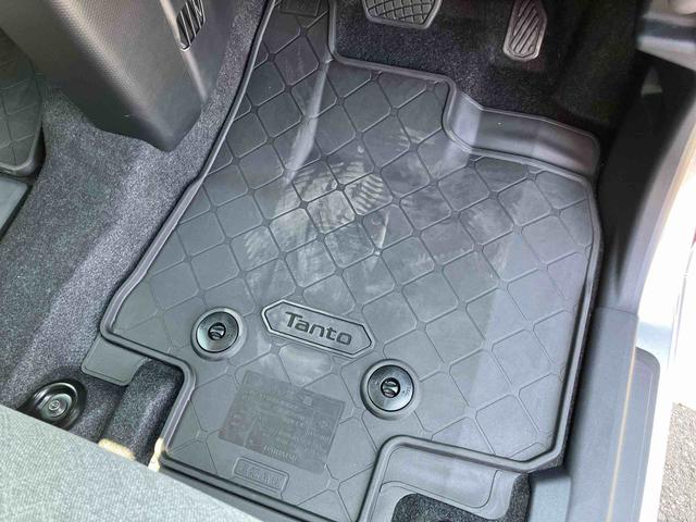 タントＸバックカメラ　左側電動スライドドア　シートヒーター　電動パーキングブレーキ　ＬＥＤヘッドライト　オートライト　オートエアコン　上下２段調節式デッキボード　コーナーセンサー　衝突被害軽減ブレーキ（千葉県）の中古車