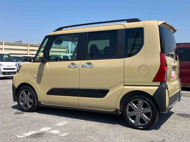 タントファンクロスターボルーフレール　１５インチアルミ　バックカメラ　両側電動スライドドア　シートヒーター　電動駐車ブレーキ　ＬＥＤライト＆フォグ　上下２段調節式デッキボード　コーナーセンサー　衝突被害軽減ブレーキ（千葉県）の中古車