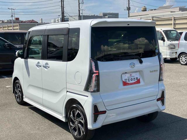 タントカスタムＸセレクションナビ・ＴＶ・ＤＶＤ・ＢＴ・ＵＳＢ　Ｂカメラ　ドラレコ　運転席ロングスライド　オートライト　オートハイビーム　ＬＥＤヘッドライト＆フォグ　両側電動スライド　コーナーセンサー　シートヒーター　アルミ（千葉県）の中古車