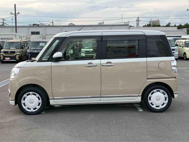 ムーヴキャンバスＧメイクアップＶＳ　ＳＡIIIナビ・ＴＶ・ＤＶＤ・ＢＴ・ＵＳＢ　パノラマカメラ　ドラレコ　ＥＴＣ　スマアシ　運転席シートヒーター　オートライト　オートハイビーム　ＬＥＤヘッドランプ＆フォグランプ　両側電動スライド　革巻きシフトノブ（千葉県）の中古車