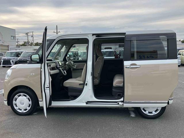 ムーヴキャンバスＧメイクアップＶＳ　ＳＡIIIナビ・ＴＶ・ＤＶＤ・ＢＴ・ＵＳＢ　パノラマカメラ　ドラレコ　ＥＴＣ　スマアシ　運転席シートヒーター　オートライト　オートハイビーム　ＬＥＤヘッドランプ＆フォグランプ　両側電動スライド　革巻きシフトノブ（千葉県）の中古車