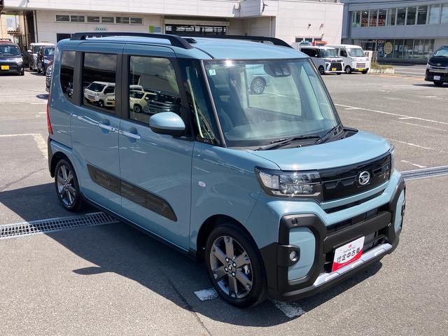 タントファンクロスターボルーフレール　１５インチアルミ　バックカメラ　両側電動スライドドア　シートヒーター　電動駐車ブレーキ　ＬＥＤライト＆フォグ　上下２段調節式デッキボード　コーナーセンサー　衝突被害軽減ブレーキ（千葉県）の中古車