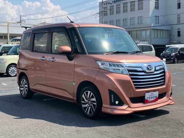 トールカスタムＧ　リミテッド　ＳＡIII９型ナビ／ＴＶ／ＤＶＤ／ＢＴ／ＵＳＢ　全周囲カメラ　ドラレコ　スマアシ　ＬＥＤヘッドランプ＆ＬＥＤフォグランプ　オートライト　オートハイビーム　シートヒーター　コーナーセンサー　両側電動スライドドア（千葉県）の中古車