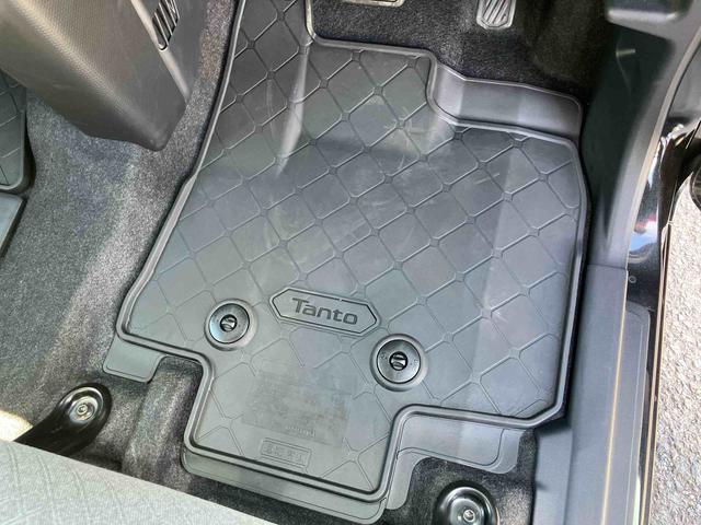 タントＸバックカメラ　左側電動スライドドア　シートヒーター　電動パーキングブレーキ　ＬＥＤヘッドライト　オートライト　オートエアコン　上下２段調節式デッキボード　コーナーセンサー　衝突被害軽減ブレーキ（千葉県）の中古車