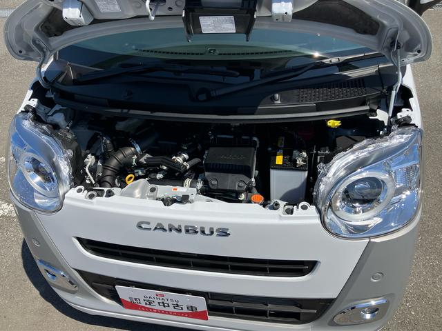 ムーヴキャンバスストライプスＧターボ両側電動スライドドア　ＬＥＤヘッドライト＆フォグランプ　シートヒーター　保温カップホルダー　電動駐車ブレーキ　バックカメラ　ステアリングスイッチ　自動追従クルコン　衝突被害軽減ブレーキ（千葉県）の中古車