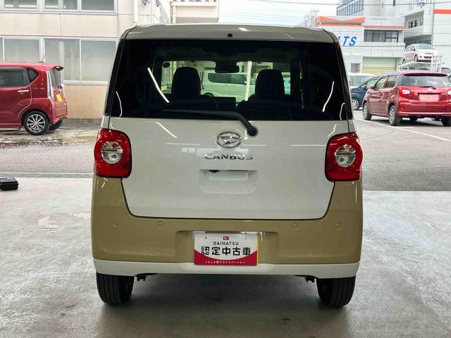 ムーヴキャンバスストライプスＧターボ両側電動スライドドア　ＬＥＤヘッドライト＆フォグランプ　シートヒーター　保温カップホルダー　電動駐車ブレーキ　バックカメラ　ステアリングスイッチ　自動追従クルコン　衝突被害軽減ブレーキ（千葉県）の中古車
