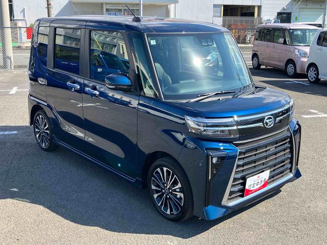 タントカスタムＲＳターボエンジン　１５インチアルミ　バックカメラ　両側電動スライドドア　シートヒーター　電動駐車ブレーキ　ＬＥＤライト＆フォグ　上下２段調節式デッキボード　コーナーセンサー　衝突被害軽減ブレーキ（千葉県）の中古車