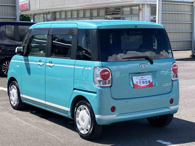 ムーヴキャンバスＧホワイトアクセントリミテッド　ＳＡIIIナビ／ＴＶ／ＤＶＤ／ＢＴ／ＵＳＢ　全周囲カメラ　スマアシ　ＬＥＤヘッドランプ　ＬＥＤフォグランプ　オートライト　オートハイビーム　両側電動スライドドア　ホワイトアクセント　足踏み式パーキングブレーキ（千葉県）の中古車