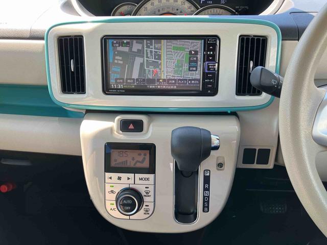 ムーヴキャンバスＧホワイトアクセントリミテッド　ＳＡIIIナビ／ＴＶ／ＤＶＤ／ＢＴ／ＵＳＢ　全周囲カメラ　スマアシ　ＬＥＤヘッドランプ　ＬＥＤフォグランプ　オートライト　オートハイビーム　両側電動スライドドア　ホワイトアクセント　足踏み式パーキングブレーキ（千葉県）の中古車