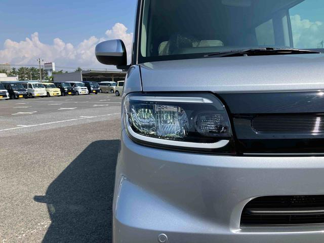 タントＸバックカメラ　左側電動スライドドア　シートヒーター　電動パーキングブレーキ　ＬＥＤヘッドライト　オートライト　オートエアコン　上下２段調節式デッキボード　コーナーセンサー　衝突被害軽減ブレーキ（千葉県）の中古車
