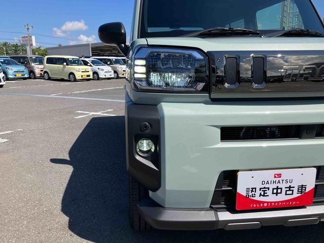 タフトＧターボ　ダーククロムベンチャー前後ダークガーニッシュ　ガラスルーフ　ルーフレール　１５インチアルミ　ＬＥＤヘッドライト＆フォグランプ　バックカメラ　シートヒーター　電動駐車ブレーキ　自動追従クルコン　衝突被害軽減ブレーキ（千葉県）の中古車