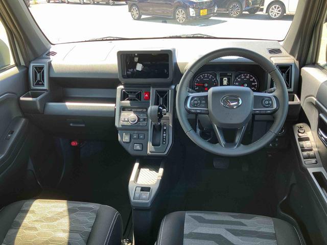 タフトＧターボ　ダーククロムベンチャー前後ダークガーニッシュ　ガラスルーフ　ルーフレール　１５インチアルミ　ＬＥＤヘッドライト＆フォグランプ　バックカメラ　シートヒーター　電動駐車ブレーキ　自動追従クルコン　衝突被害軽減ブレーキ（千葉県）の中古車