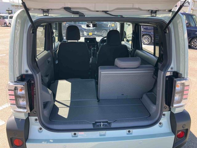 タフトＧターボ　ダーククロムベンチャー前後ダークガーニッシュ　ガラスルーフ　ルーフレール　１５インチアルミ　ＬＥＤヘッドライト＆フォグランプ　バックカメラ　シートヒーター　電動駐車ブレーキ　自動追従クルコン　衝突被害軽減ブレーキ（千葉県）の中古車