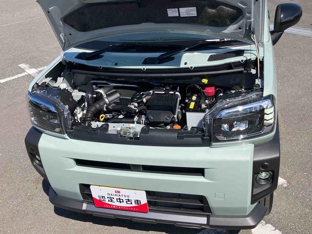 タフトＧターボ　ダーククロムベンチャー前後ダークガーニッシュ　ガラスルーフ　ルーフレール　１５インチアルミ　ＬＥＤヘッドライト＆フォグランプ　バックカメラ　シートヒーター　電動駐車ブレーキ　自動追従クルコン　衝突被害軽減ブレーキ（千葉県）の中古車